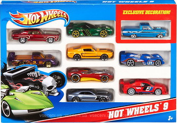 Фото Hot Wheels Набор автомобилей в ассортименте (54886)