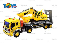 Фото Wenyi toys Вантажівка з екскаватором (WY570A)