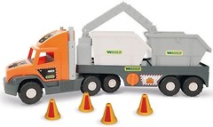Фото Wader Super Tech Truck зі будівельними контейнерами (4331)