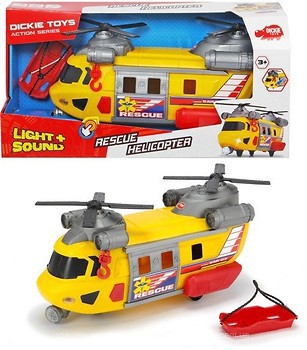 Фото Dickie Toys Рятувальний гелікоптер (3306004)
