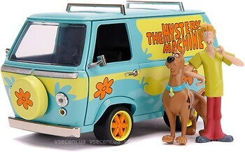 Фото Jada Toys Scooby-Doo Mystery Machine with Shaggy & Scooby-Doo (253255024)