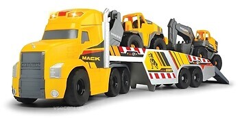 Фото Dickie Toys Heavy Loader Truck Mack (3729012)