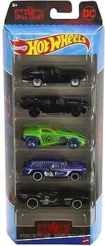 Фото Hot Wheels Batman 5 (HGN22)