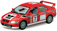 Фото Kinsmart Mitsubishi Lancer Evolution VII WRC (KT5048W)