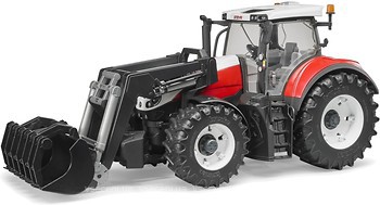 Фото Bruder Steyr CVT 6300 с погрузчиком (3181)