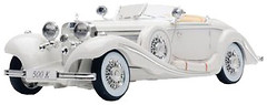 Фото Maisto 1936 Mercedes-Benz 500 K Typ Specialroadster Macharadga (36055)