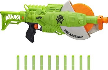 Фото Hasbro Nerf бластер Zombie Strike Ghoulgrinder (E6184)