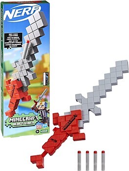 Фото Hasbro Nerf Minecraft Heartstealer Sword (F7597)