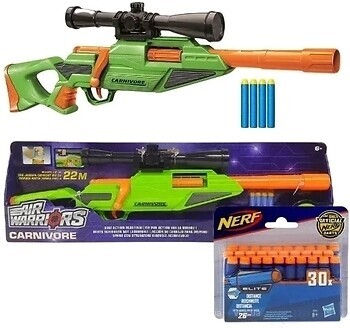 Фото Hasbro Nerf Arrow Buzzbee Carnivore Sniper (A0351)