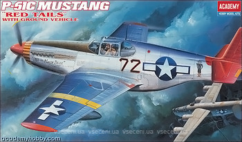 Фото Academy P-51C Mustang Red Tails (AC2225)