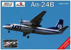 Фото Amodel Antonov An-24B (AMO1464-02)