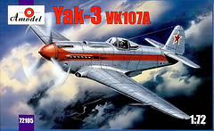 Фото Amodel Yak-3 VK107A (AMO72105)