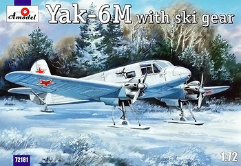 Фото Amodel Yak-6M with Ski Gear (AMO72181)