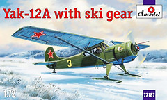 Фото Amodel Yak-12A with Ski Gear (AMO72187)