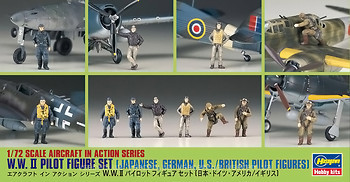 Фото Hasegawa WWII Pilot Figure Set (HA35008)
