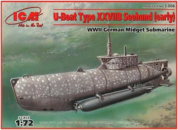 Фото ICM U-Boat Type XXVIIB Seehund (S006)