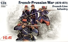 Фото ICM Французька лінійна піхота 1870-1871 рр. (35061)