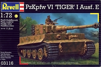 Фото Revell PzKpfw VI Tiger I Ausf. E (RV03116)