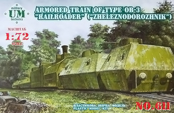 Фото UMT Armored Train of Type OB-3 Railroader (611)