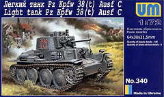 Фото UniModels Pz.Kpfw 38t Ausf. C (UM340)