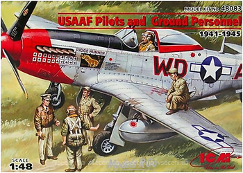 Фото ICM пілоти і техніки ВВС США 1941-1945 рр. (48083)