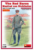 Фото MiniArt Червоний Барон Манфред фон Ріхтгофен Льотчик-ас Першої Світовий Війни (MA16032)