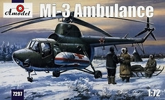 Фото Amodel санітарний гелікоптер Ми-3 (AMO7297)