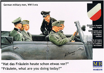 Фото Master Box German Military Men WWII (MB3570)