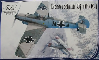 Фото Avis Messerschmitt Bf-109 C-1 (AV72012)