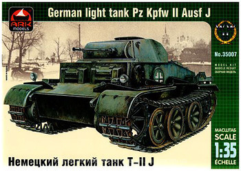 Фото ARK Models German Light Tank Pz Kpfw II Ausf J (ARK35007)