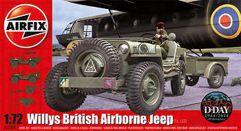 Фото Airfix Willys British Airborne Jeep (A02339)