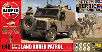 Фото Airfix British Forces Land Rover Patrol (A50121)