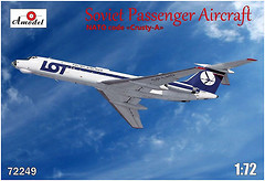 Фото Amodel Tupolev Tu-134 LOT airlines (AMO72249)