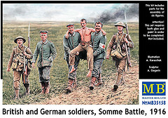 Фото Master Box British and German soldiers (MB35158)