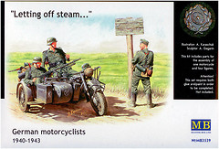 Фото Master Box German Motorcyclists (MB3539)
