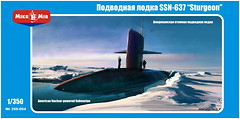 Фото Micro-Mir SSN-637 Sturgeon (MM350-004)