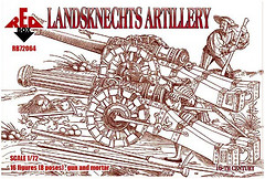 Фото Red Box Ландскнехты артиллерия (RB72064)