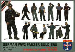 Фото Orion German WWII Panzer Soldiers Set 2 (ORI72047)
