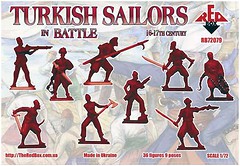Фото Red Box Турецькі моряки у бою, 16-17 століття (RB72079)