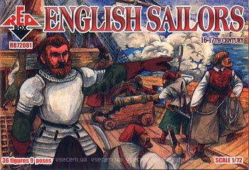 Фото Red Box Англійські моряки, 16-17 століття (RB72081)