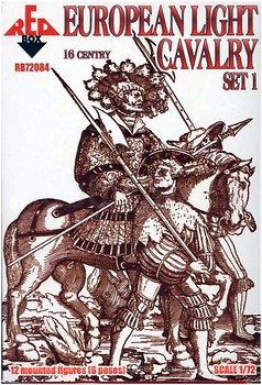 Фото Red Box Європейська легка кавалерія, 16-го століття, набір 1 (RB72084)
