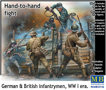 Фото Master Box German & British infantrymen (MB35116)