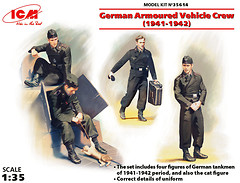 Фото ICM Германский экипаж бронеавтомобиля 1941-1942 гг. (35614)