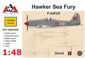 Фото AMG Models F.mK10 Hawker Sea Fury (AMG-48601)