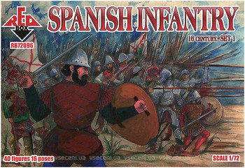 Фото Red Box Іспанська піхота 16 століття, набір 1 (RB72096)