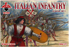 Фото Red Box Итальянская пехота 16 века, набор 1 (RB72099)