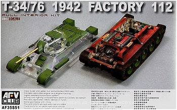Фото AFV-Club T-34/76 1942 Factory 112 (AF35S51)