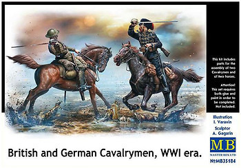 Фото Master Box British and German Cavalrymen, WWI era (MB35184)