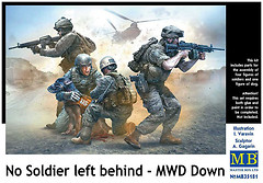 Фото Master Box No Soldier Left Behind - MWD Down (MB35181)