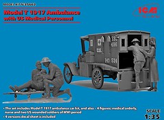 Фото ICM T 1917 Ambulance with US Medical Personnel 1:35 (35662)